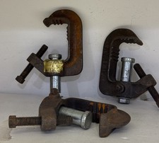 Altman Stage Lights Clamps rustic color Lot of 3