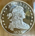 TWO  1 oz  .999 Fine Silver Rounds 2 Troy ounces of Silver