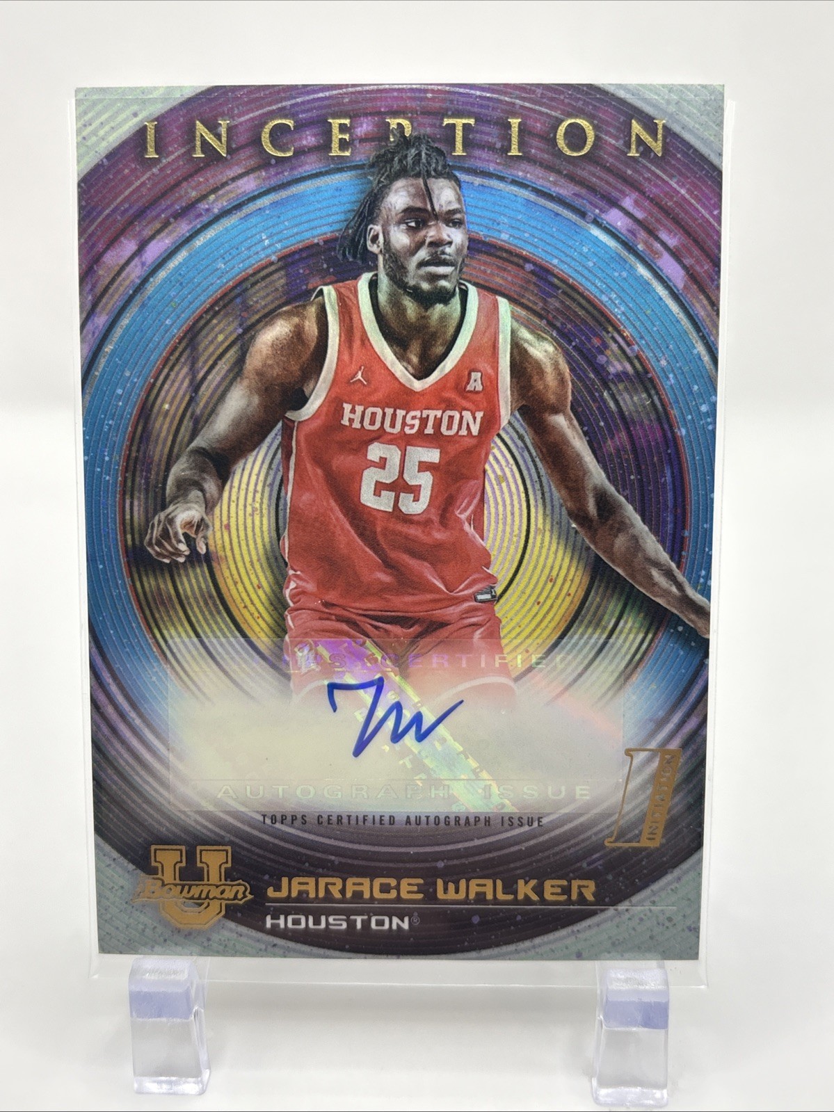 2023 Topps Bowman U Inception Jarace Walker BIA-JWR Auto Houston