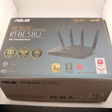 READ Asus BE3600 Dual Band Wifi 7 Extendable Router RT-BE58U
