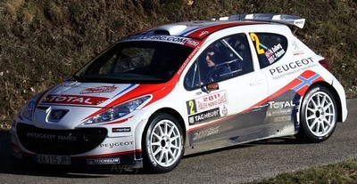 Sunstar Maßstab 1:18 Peugeot 207 S2000 #2 P.Solberg Monte Carlo 2011