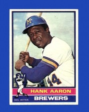 1976 Topps Set-Break #550 Hank Aaron EX-EXMINT *GMCARDS*