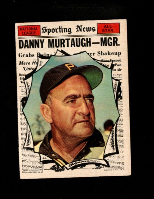 3978* 1961 Topps # 567 Danny Murtaugh AS (filler)