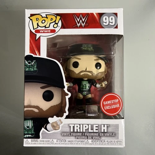 Funko Pop! Vinyl: WWE - Triple H DX - GameStop (GS) (Exclusive) #99 w protector