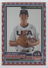 2023 Panini USA Baseball Stars & Stripes Red Prizm 95/149 Chase Bentley #21 10jr