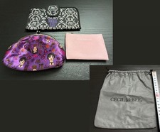 Anna Sui Pouch Set Wallet Card Case Tissue Case Drawstring Used Accessories 4Pcs