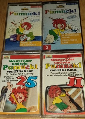 19 Hörspielkassetten Konvulot/MC Europa/Karussell etc/Pumuckl/Alf/Turtles uvm