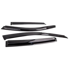 US 4Pcs Weathershield Window Visor Sun Rain Guard Vent Shade fit for Honda CRV 2