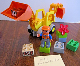 LEGO 10811 - DUPLO, Town: Construction: Backhoe Loader - incomplete