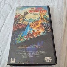 The Land Before Time VHS video cassette tape 1988 Universal