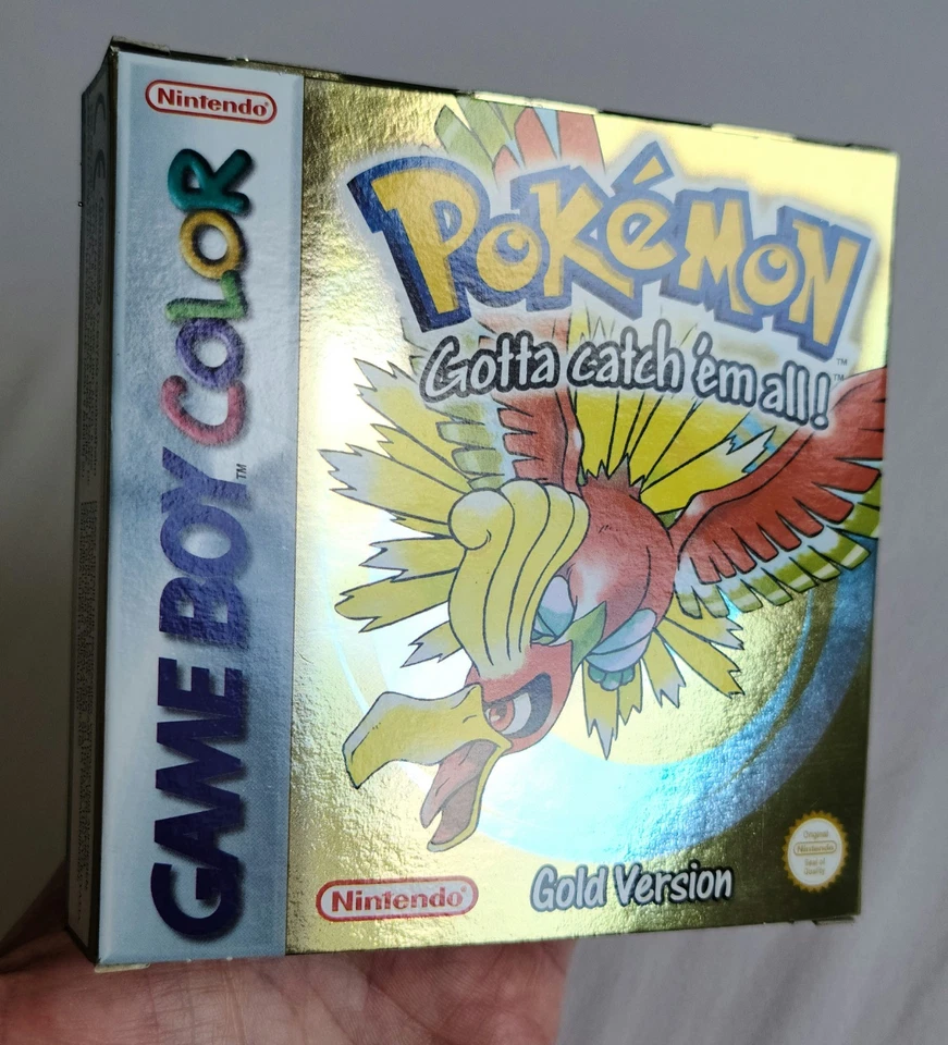 Pokemon Gold VGC Complete Nintendo Game Boy Color Boxed CIB PAL Retro GBC PAL - Image 3 of 4