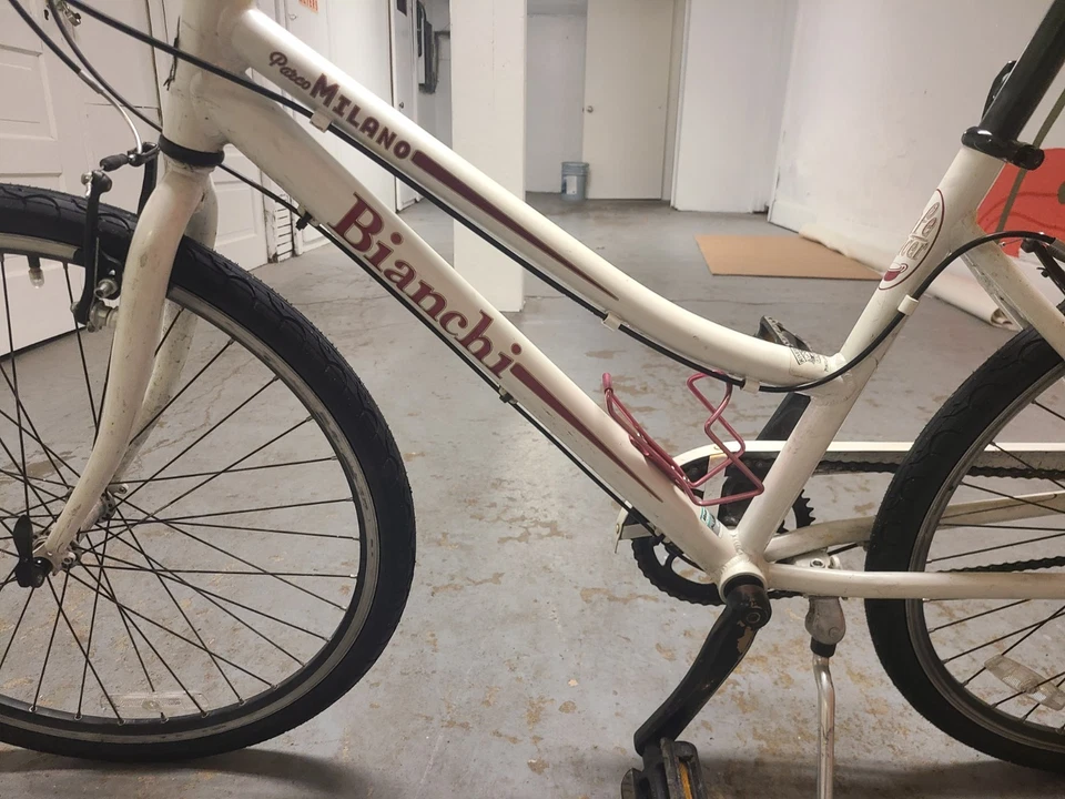 Bianchi Milano Parco (Blanco) (18.5"/47cm.) (Usado - Buen estado) Foto 3 de 4