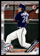 2019 Bowman Draft Will Robertson Toronto Blue Jays #BD-133