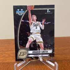 2024-25 Bowman U Chrome Black Wave Refractor Braden Smith #12 RC Rookie Card