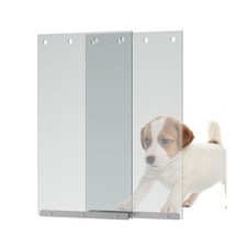 2pack Dog Door Replacement Flaps Size 9 3/4" x 17", Doggie Door Replacement F...