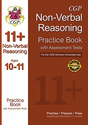 11+ Non-Verbal Reasoning Practice Book with Assessment Tests... - CGP Books