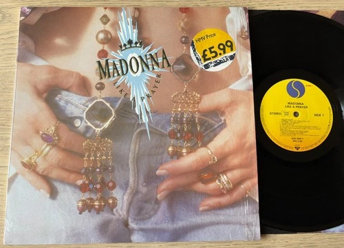 MADONNA LIKE A PRAYER LP SIRE (1989) EX++ +INNER SHRINK POP PATCHOULI GERMANY
