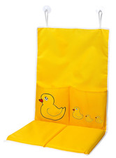 Baby Bath Kneeling Pad Thick Cushion 2 Pockets, Non-Slip, Folds, 35.4x17.7in