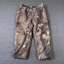 Walls Realtree Hardwoods 20-200 Camo Blizzard Pruf Insulated Hunt Pant XL Short