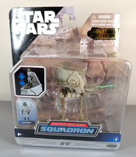 Star Wars Micro Galaxy Squadron Series 1 AT-ST 0009 Launch Edition Rare Sealed