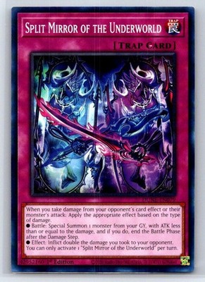 Split Mirror of the Underworld MP24-EN386 Dueling Mirrors Yu-Gi-Oh LP