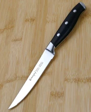 Emojoy ARC Series 4.5" Serrated STEAK Knife Single, GERMAN Stainless Steel Blade