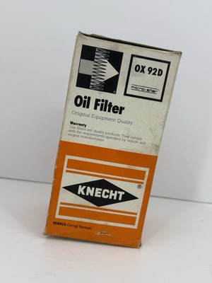 Knecht OX92D Oil Filter For Mercedes NIB