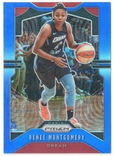2020 Panini Prizm RENEE MONTGOMERY Blue /149 Refractor WNBA Dream #71 Prizms