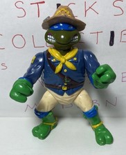 Kookie Kavalry Leo TMNT 1992 Vintage Action  Figure LOOK READ D3 051E