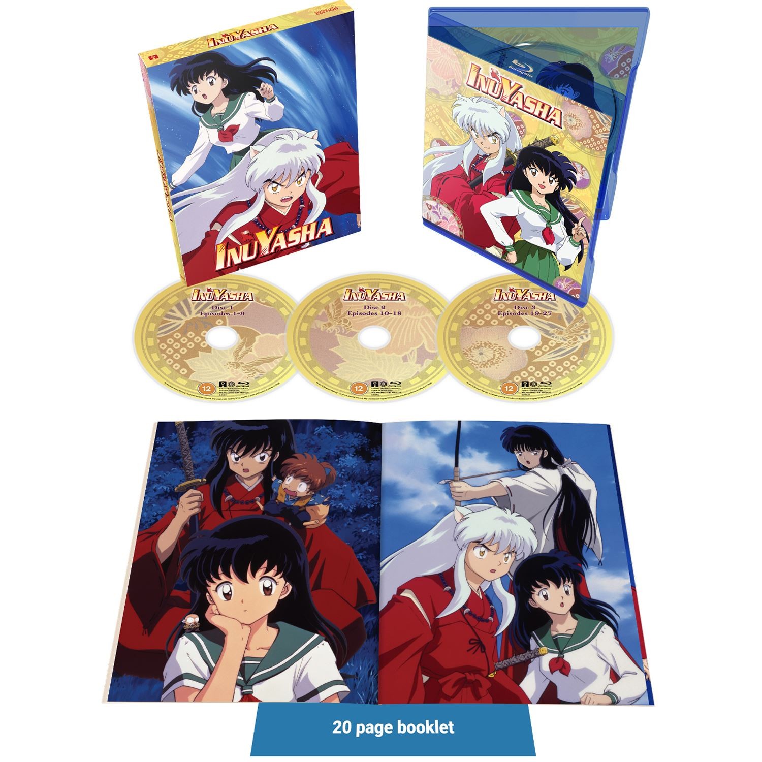 Inuyasha: Season 1 Limited Collector's Edition [12] Blu-ray Box Set
