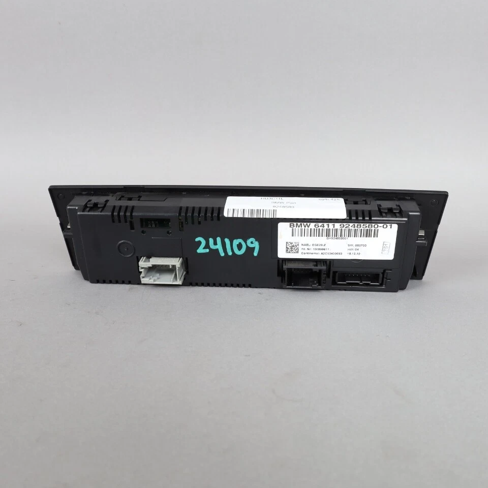 Panel de control climático BMW 128i 135i 328i 335i X1 2010-2012 64119248580 OEM usado Foto 2 de 4
