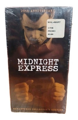 Sale!!-Brand New Midnight Express Remastered Collector's Edition VHS SEALED!