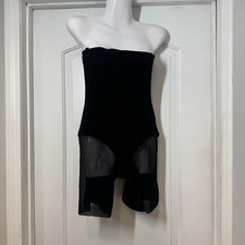 Honeylove Mesh Superpower Short Sz 1X Black Sculpting Compression Shapewear