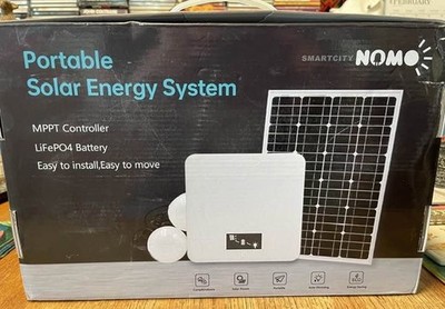 NEW Smart City NOMO Portable SOLAR Energy System Solar Panel