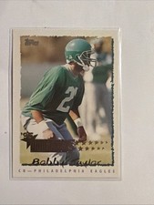 1995 Topps - Bobby Taylor #241 (RC) Football Sports Card Rookie. rookie card picture