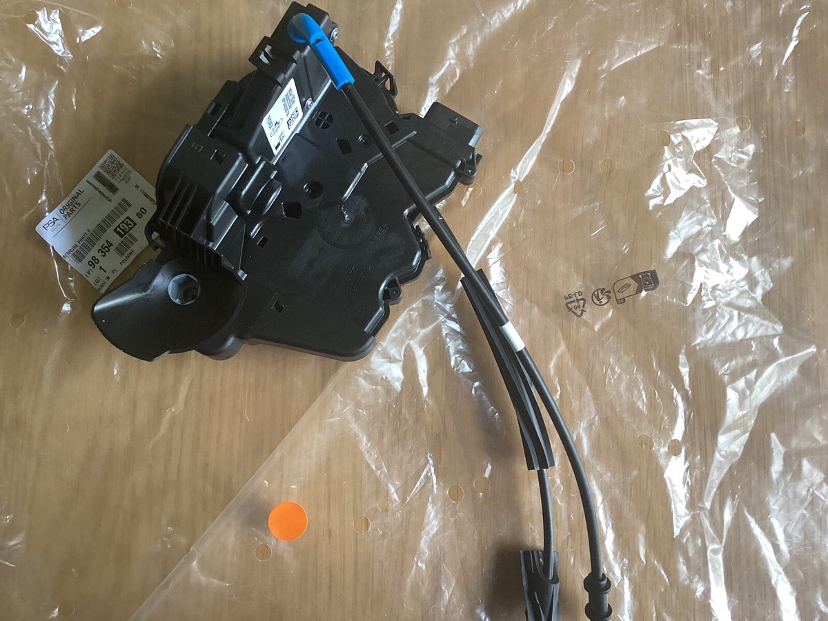 GENUINE OEM PEUGEOT 308 LEFT NS FRONT DOOR LOCK 9835419380 | eBay