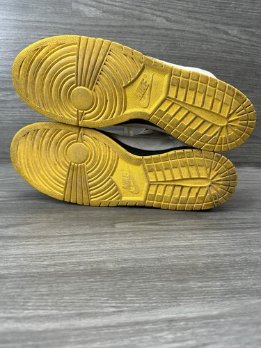 Nike Dunk High Sail Varsity Maze Yellow Black 344648 111 Sz 13 Michigan “RARE” - Picture 5 of 8