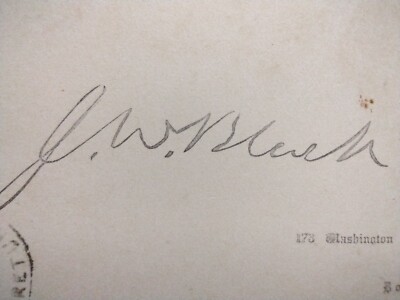 RARE! 1867 Baby CDV Photo Proof Marked. 