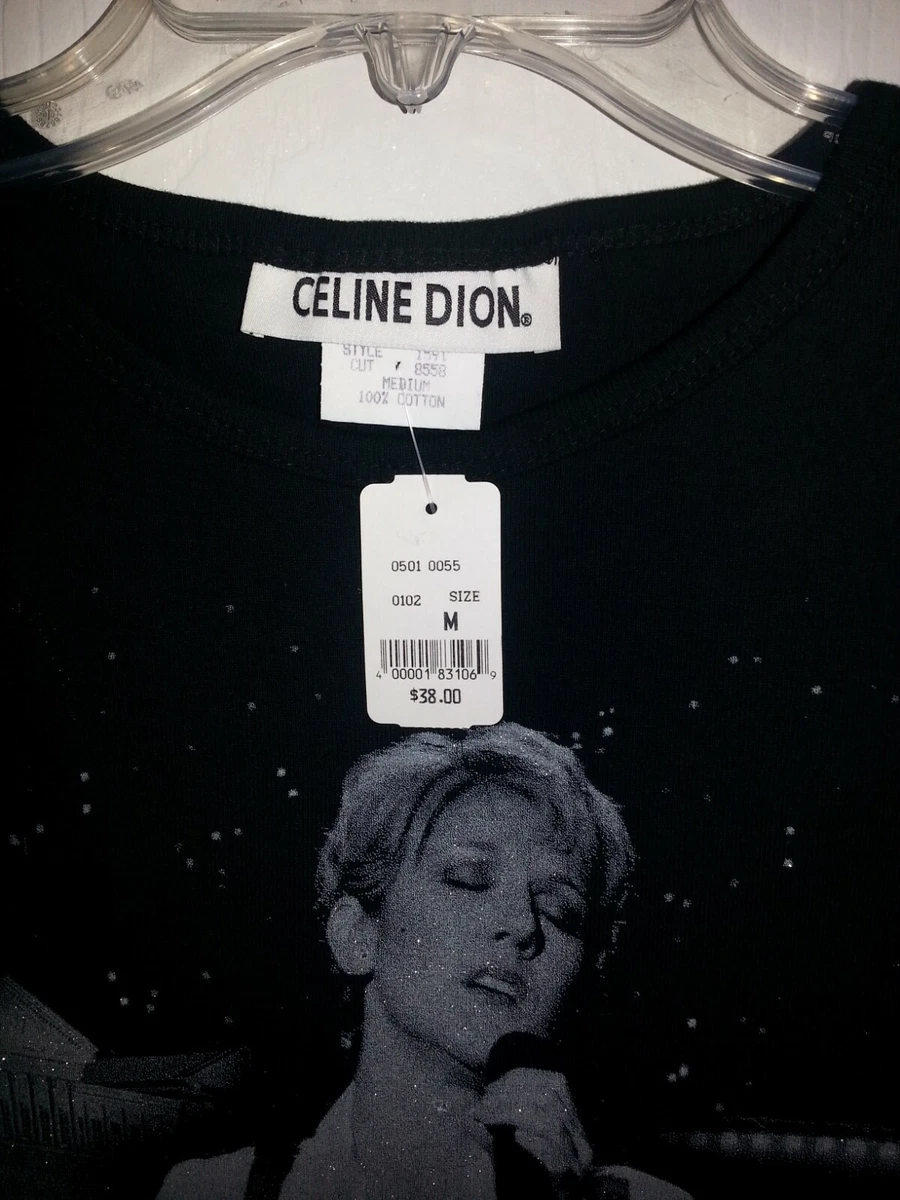 New With Tag Celine Dion A New Day T-Shirt Created By Dragone Size