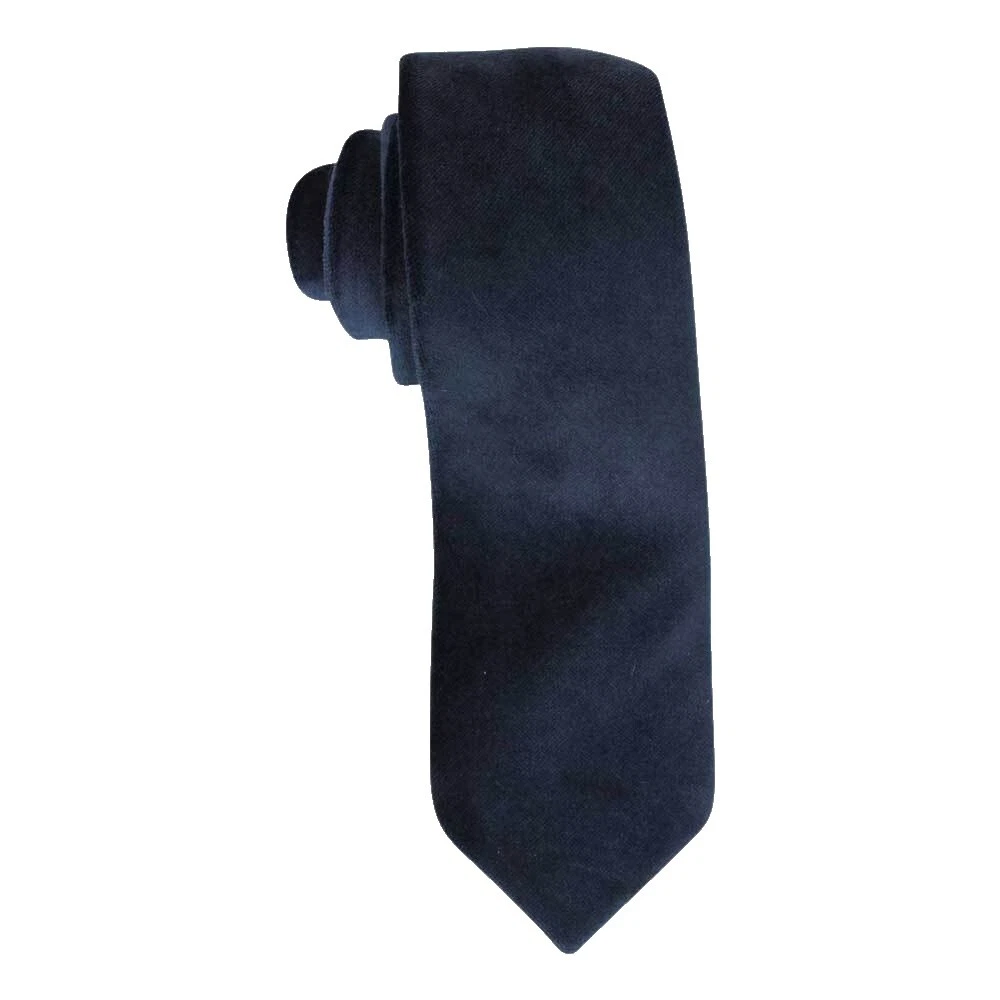 Velvet Solid Pattern Ties for Men