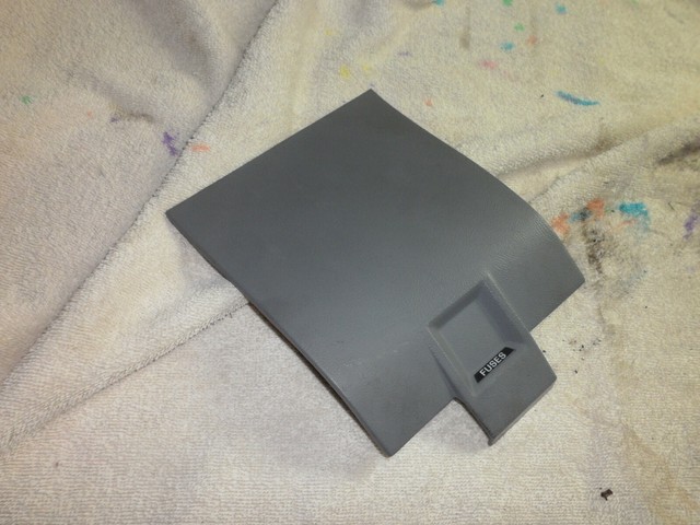 1987 1988 1989 Ford Mustang Gt Lx Grey Dash Fuse Box Cover