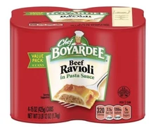 Chef Boyardee Beef Ravioli, 15 oz, 4 Pack, Free Shipping