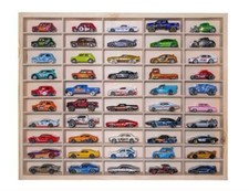 For Hot Wheels Diecast Car Matchbox 1/64 Display Unit Shelf Toy Storage 50 Cars