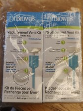Dr Brown's Wide Neck Replacement Vent Kit For 8 oz Dr. Browns SET OF 2