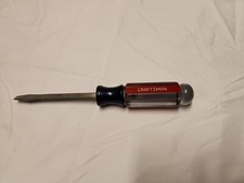 Vintage Craftsman 1/4" Slotted Flat Head Screwdriver 41583 WF Made In USA 8"
