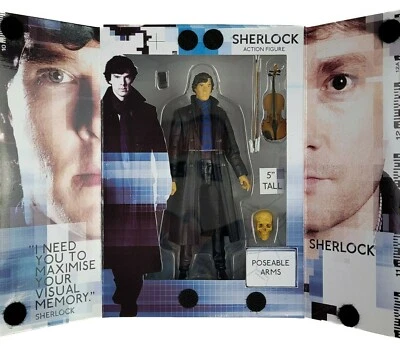 Sherlock BBC TV Series Sherlock Holmes Benedict Cumberbatch Action Figure - Image 1 of 4