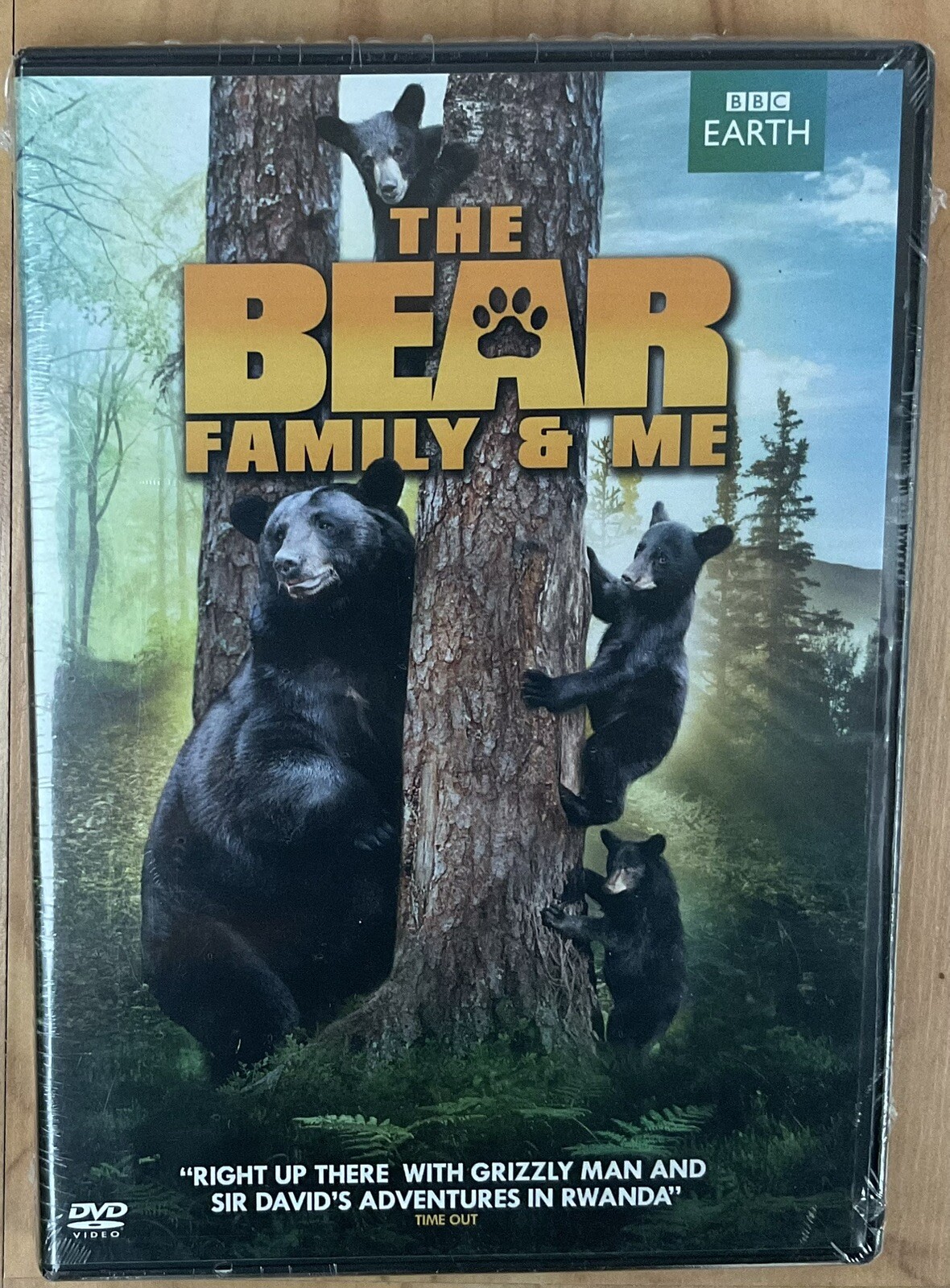 The Bear Family & Me (DVD, 2014) BBC Earth Documentary Gordon Buchanan NEW