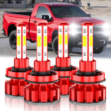 For Chevy Silverado 1500 2500 Hd Crew Cab Pickup 2022-2024 Led Headlight Bulbs For Chevy Silverado 1500 2500 Hd Crew Cab Pickup 2022-2024 Led Headlight Bulbs