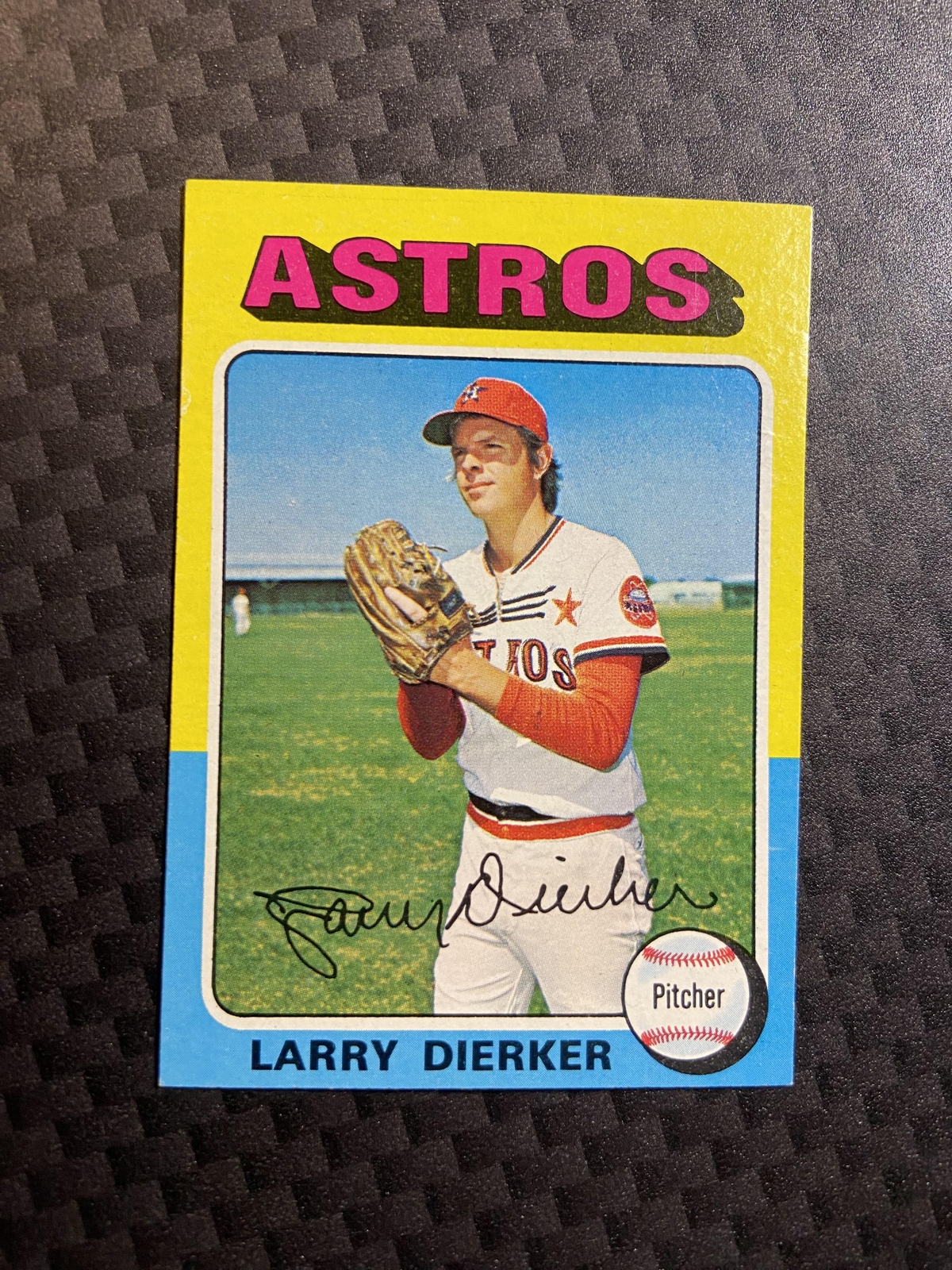 NM Larry Dierker #49 1975 Topps Mini Houston Astros baseball
