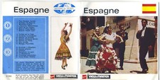 SPAIN Espagne 1970's Belgian-made GAF ViewMaster Packet C-250-F French edition